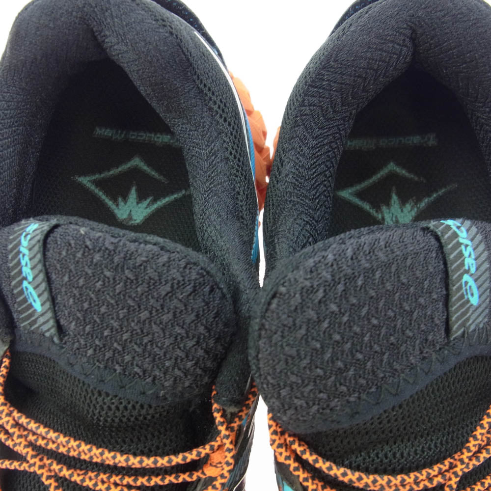 asics アシックス 1011B028-003 Trabuco Max トラブーコ マックス スニーカー ブラック系 ブルー系 オレンジ系 26.5cm【中古】