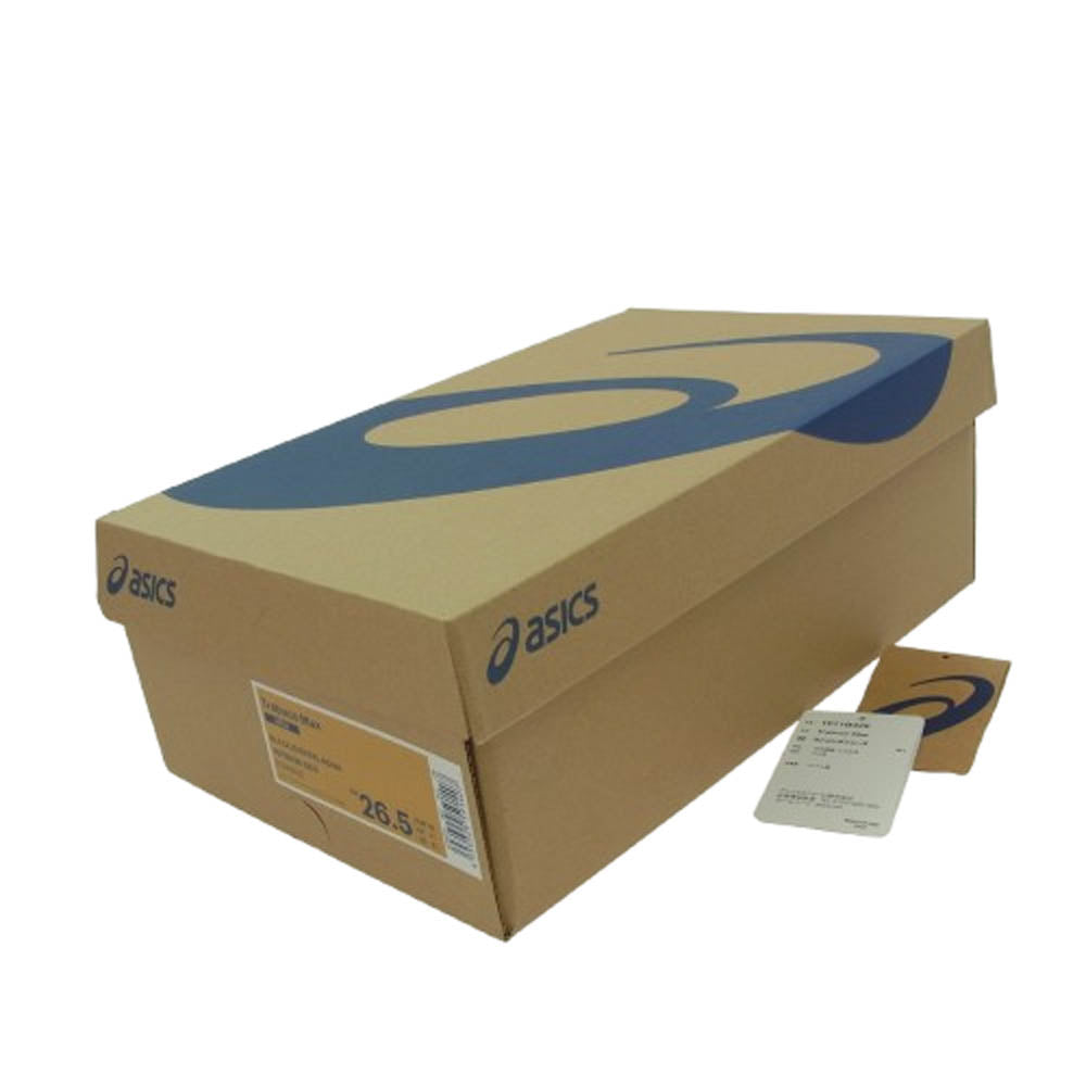 asics アシックス 1011B028-003 Trabuco Max トラブーコ マックス スニーカー ブラック系 ブルー系 オレンジ系 26.5cm【中古】