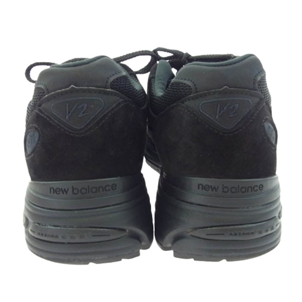 NEW BALANCE ニューバランス 25SS U991KK2 TRIPLE BLACK トリプルブラック Made in UK 991 スニーカー ブラック系 26.5cm【美品】【中古】