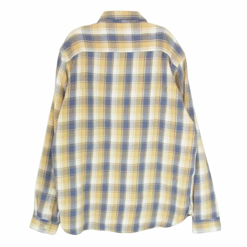 Ron Herman チェック柄ネルシャツ M ロンハーマン R.H VINTAGE プリント チェック ネルシャツ M