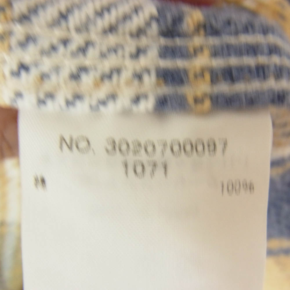 Ron Herman ロンハーマン 3020700097 ネルシャツ チェック コットン 長袖 シャツ マルチカラー系 M【中古】