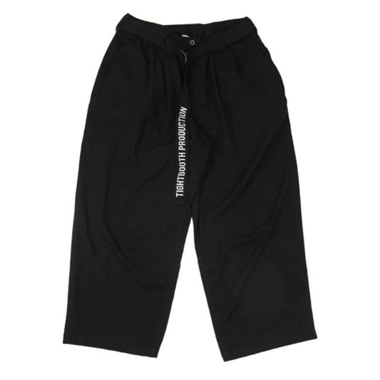 TIGHTBOOTH タイトブース BAGGY SLACKS バギー スラックス パンツ ブラック系 L【中古】