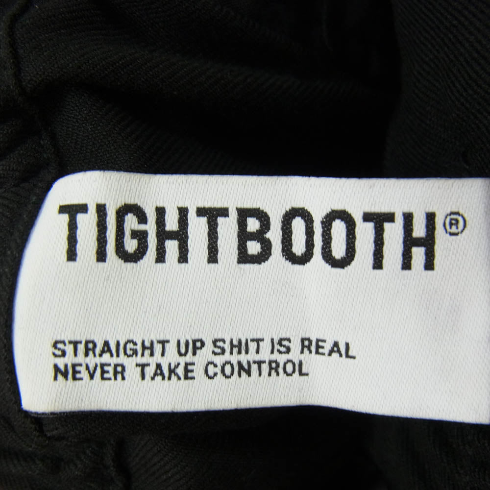 TIGHTBOOTH タイトブース BAGGY SLACKS バギー スラックス パンツ ブラック系 L【中古】