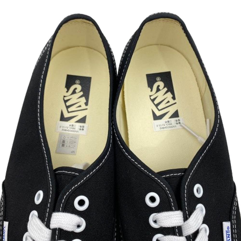 VANS バンズ PREMIUM AUTHENTIC REISSUE 44 プレミアム オーセンティック スニーカー ブラック系 30cm【新古品】【未使用】【中古】