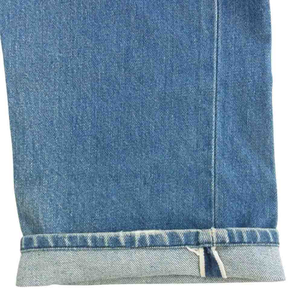 Levi's リーバイス 80's ハチマル 501 ボタンフライ セルビッチ デニムパンツ ボタン裏刻印524 赤耳 インディゴブルー系 W31【中古】