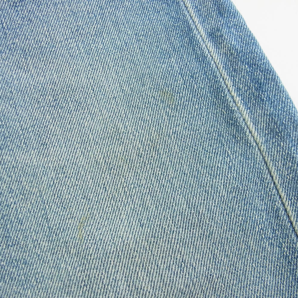 Levi's リーバイス 80's ハチマル 501 ボタンフライ セルビッチ デニムパンツ ボタン裏刻印524 赤耳 インディゴブルー系 W31【中古】