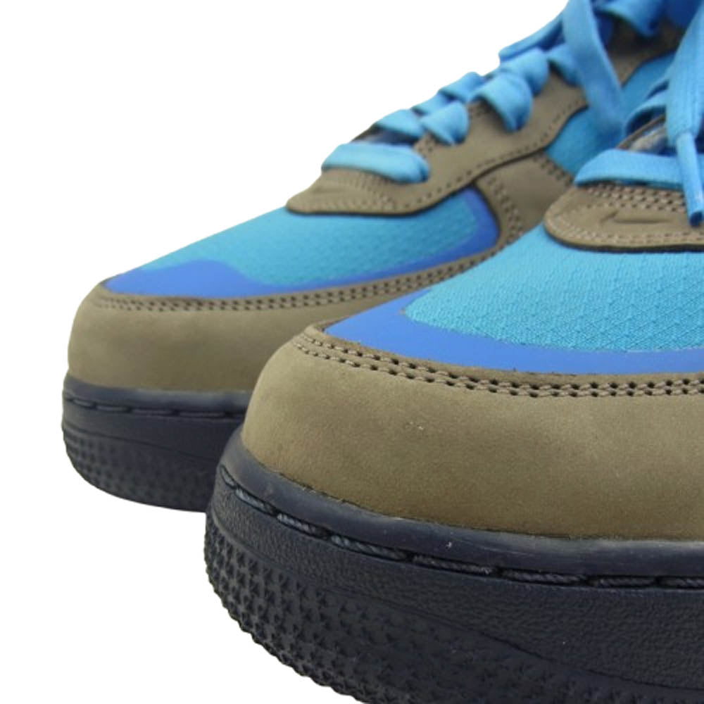 NIKE ナイキ HF5516-001 STASH スタッシュ Air Force 1 Low SP Soft Grey and Harbor Blue エアフォース1 ロー SP ソフトグレー アンド ハーバーブルー ローカット スニーカー ブルー系 グレー系 26.5cm【極上美品】【中古】