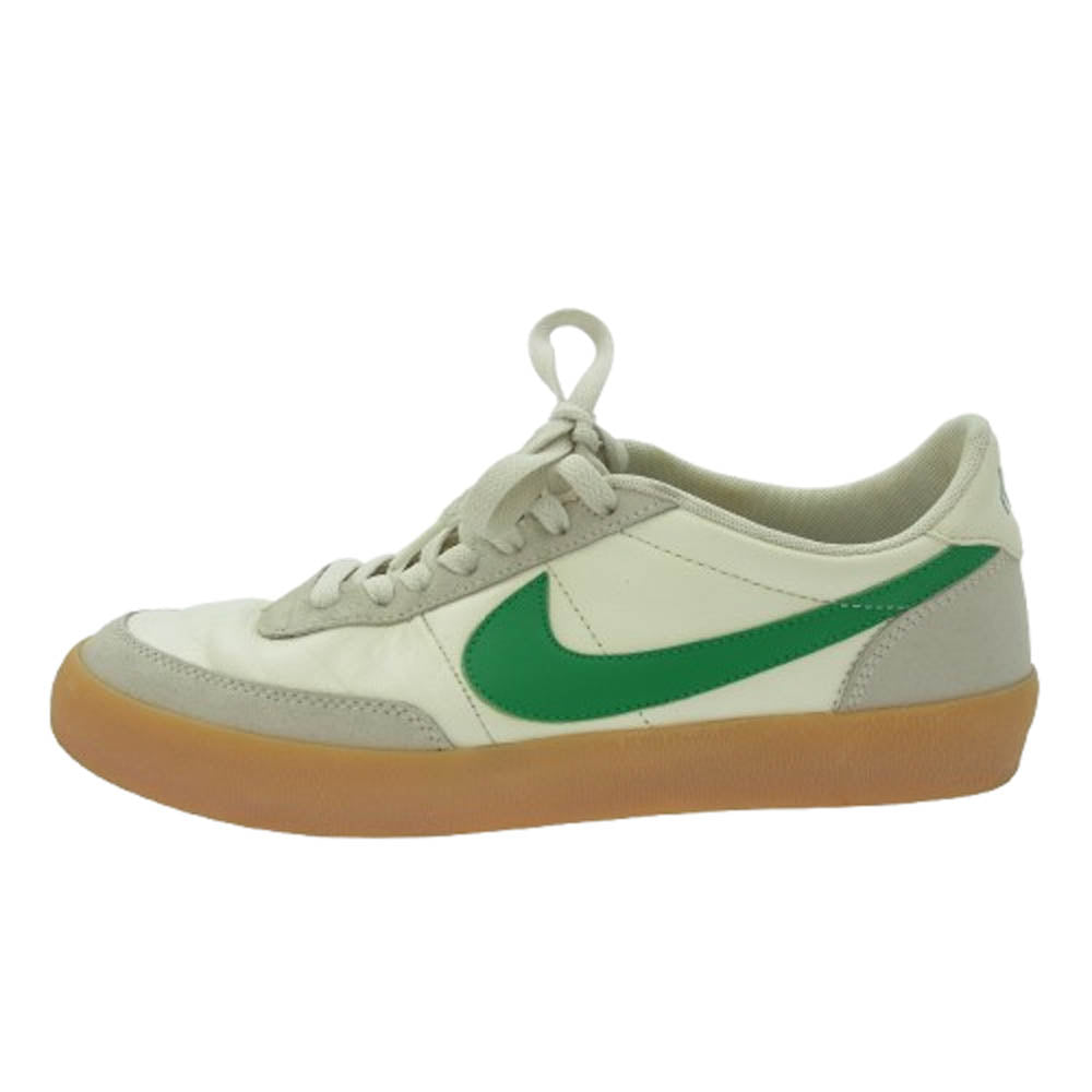 NIKE ナイキ 432997-111 【観賞用】J.CREW Killshot 2 Leather Sail Lucid Green ジェイクルー キルショット2 レザー スニーカー ホワイト系 27cm【中古】