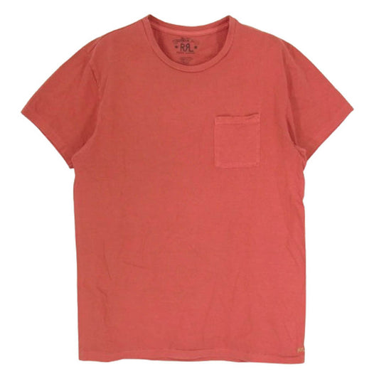 RRL ダブルアールエル 半袖 ポケット Tシャツ カットソー レッド系 M【中古】