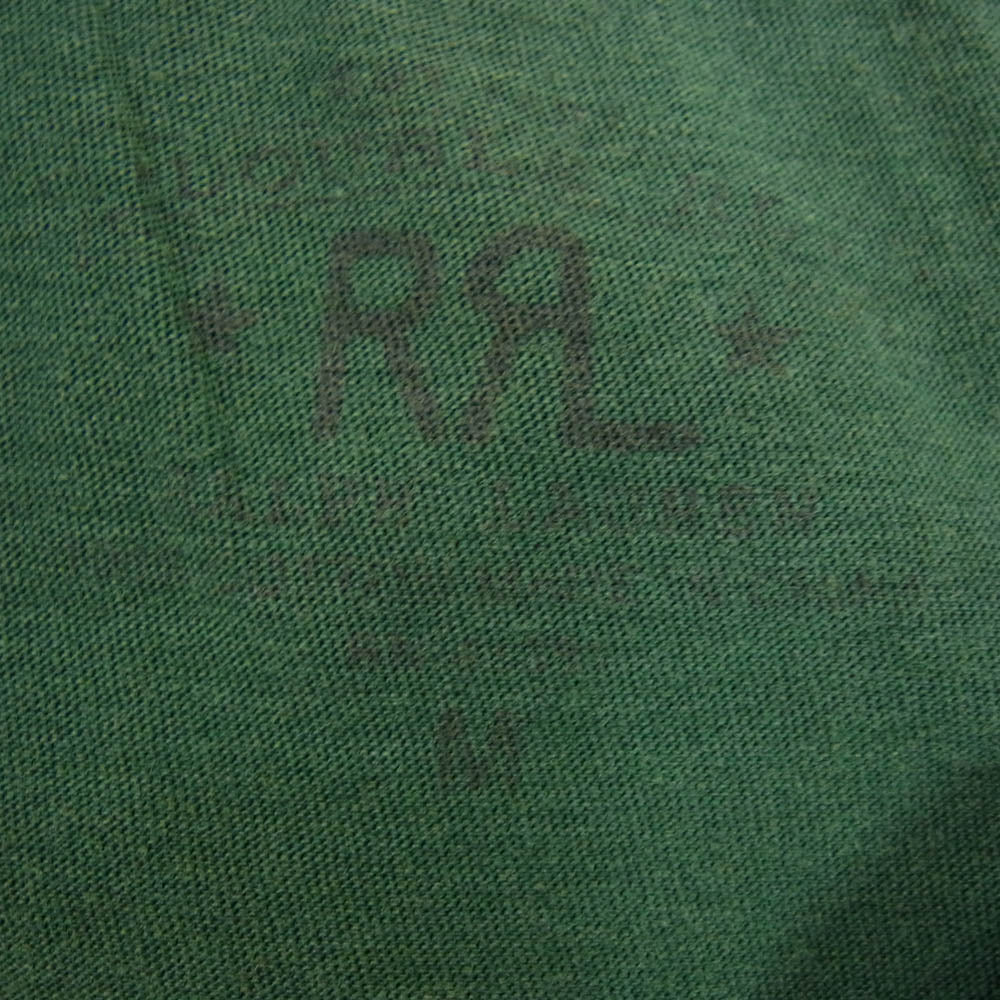 RRL ダブルアールエル 半袖 Tシャツ カットソー グリーン系 M【中古】