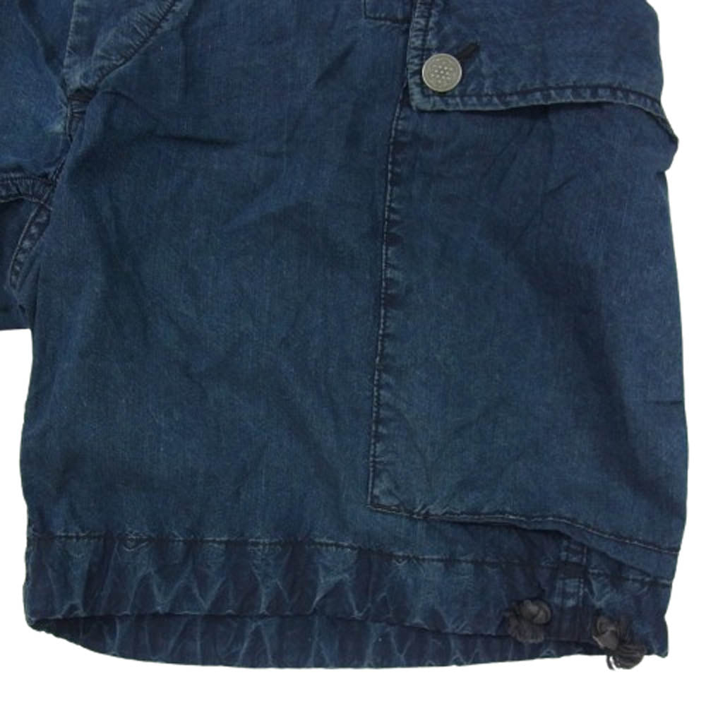 RALPH LAUREN ラルフローレン ボタンフライ カーゴ ショーツ ハーフ パンツ ネイビー系 32【中古】