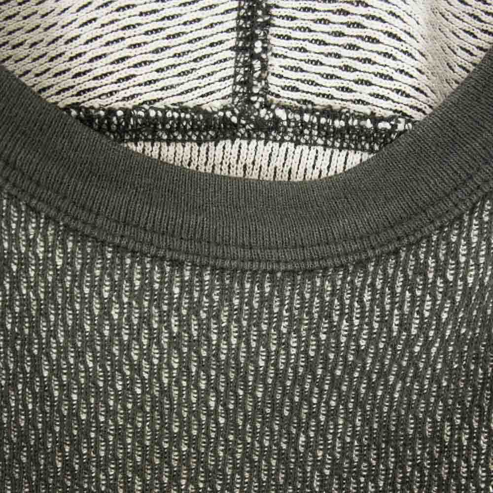 RRL ダブルアールエル ロングスリーブ ワッフル カットソー グレー系 M【中古】