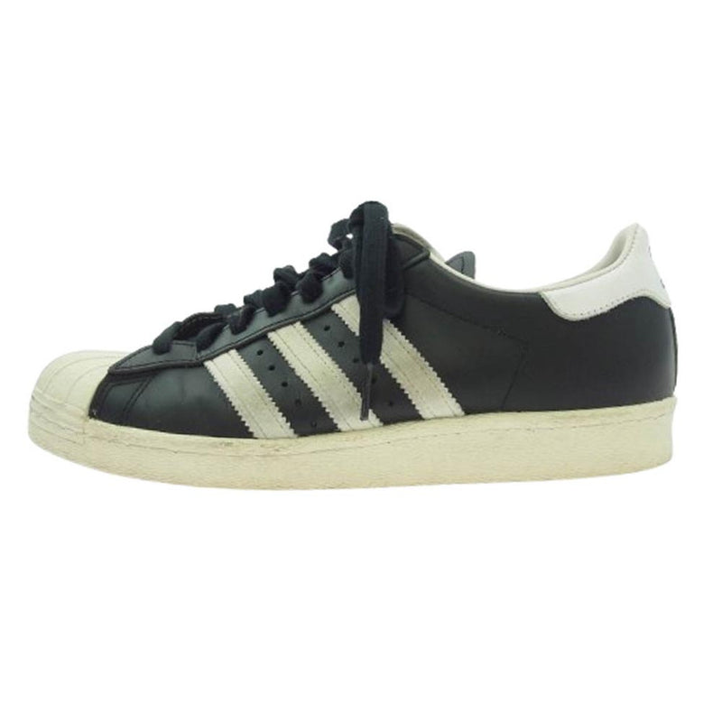 adidas アディダス G61069 SUPER STAR 80s スーパースター ローカット スニーカー ブラック系 26.5cm【中古】