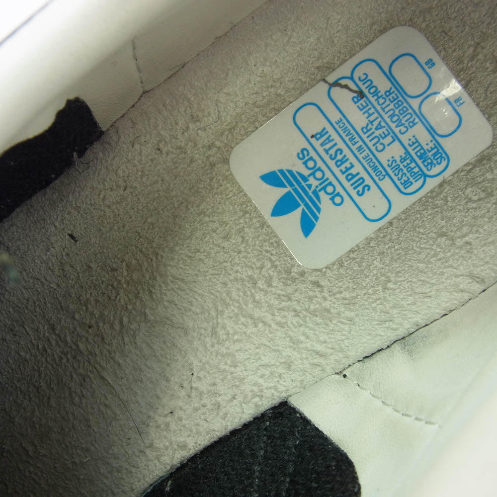 adidas アディダス G61069 SUPER STAR 80s スーパースター ローカット スニーカー ブラック系 26.5cm【中古】