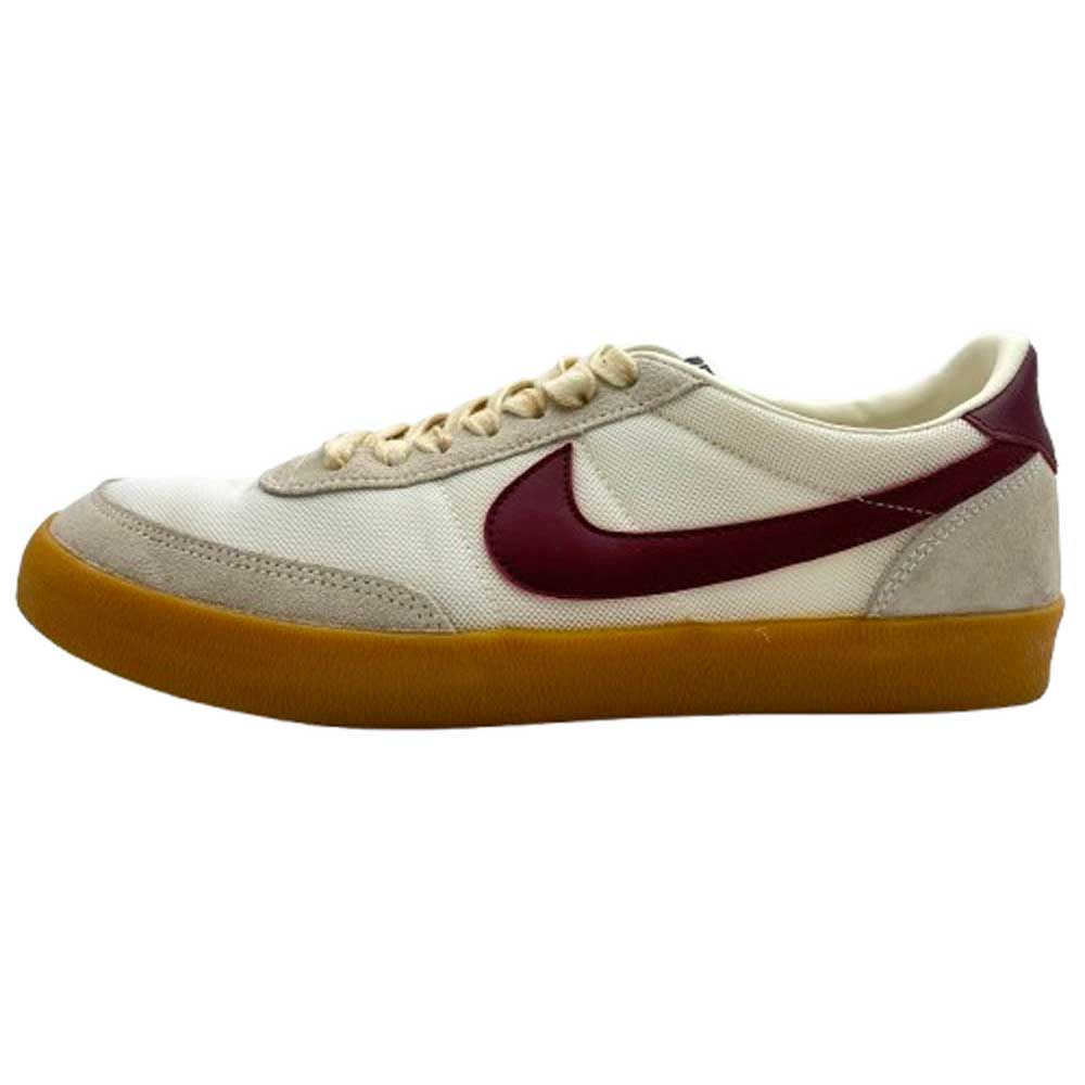 NIKE ナイキ AQ4133-100 【観賞用】 Killshot Vulc Sail Team Red キルショット ローカット スニーカー オフホワイト系 27cm【中古】