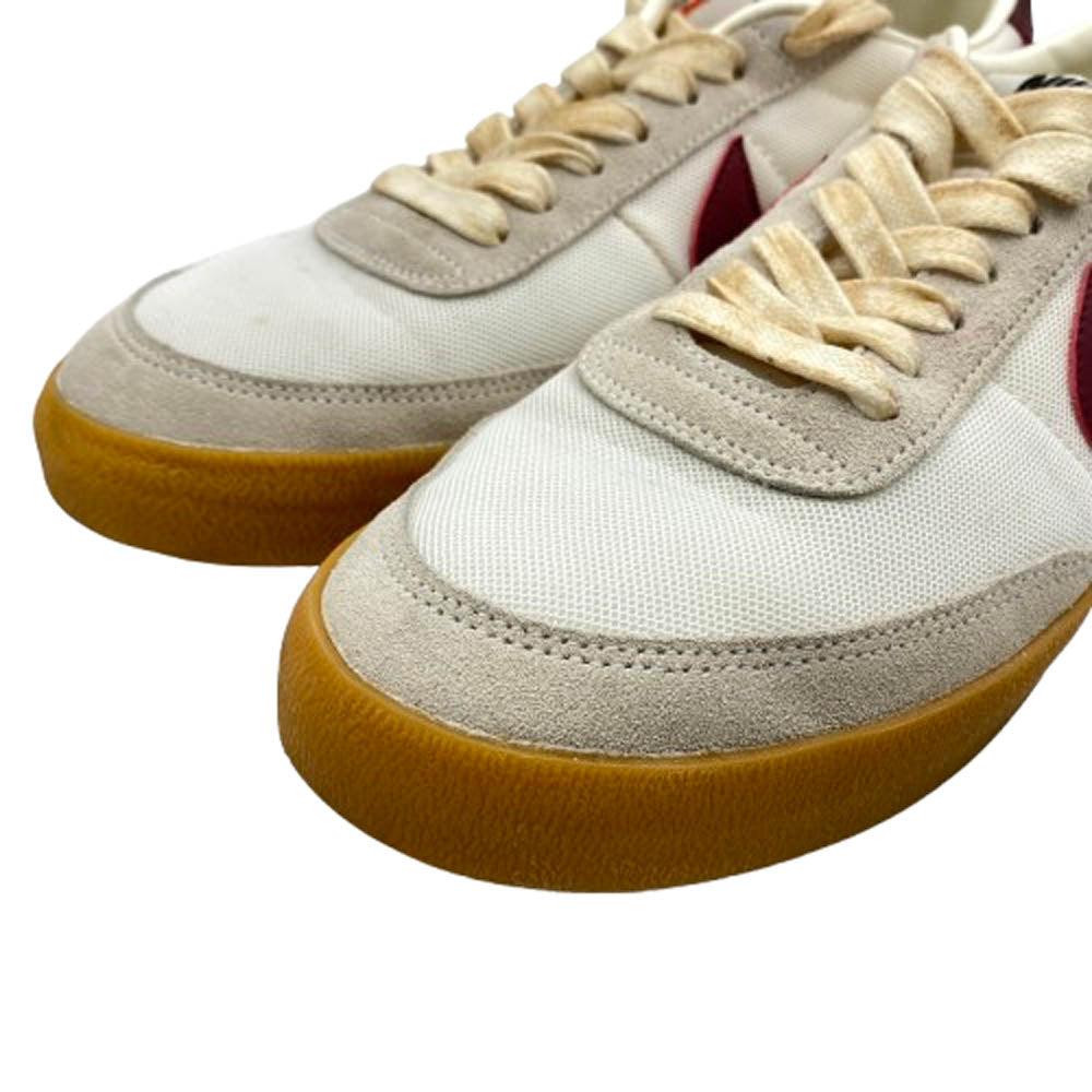 NIKE ナイキ AQ4133-100 【観賞用】 Killshot Vulc Sail Team Red キルショット ローカット スニーカー オフホワイト系 27cm【中古】