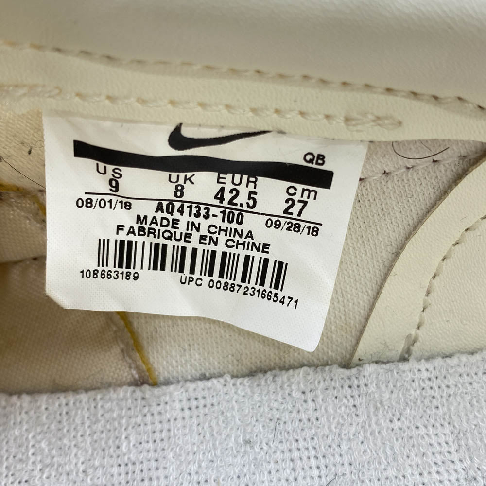 NIKE ナイキ AQ4133-100 【観賞用】 Killshot Vulc Sail Team Red キルショット ローカット スニーカー オフホワイト系 27cm【中古】