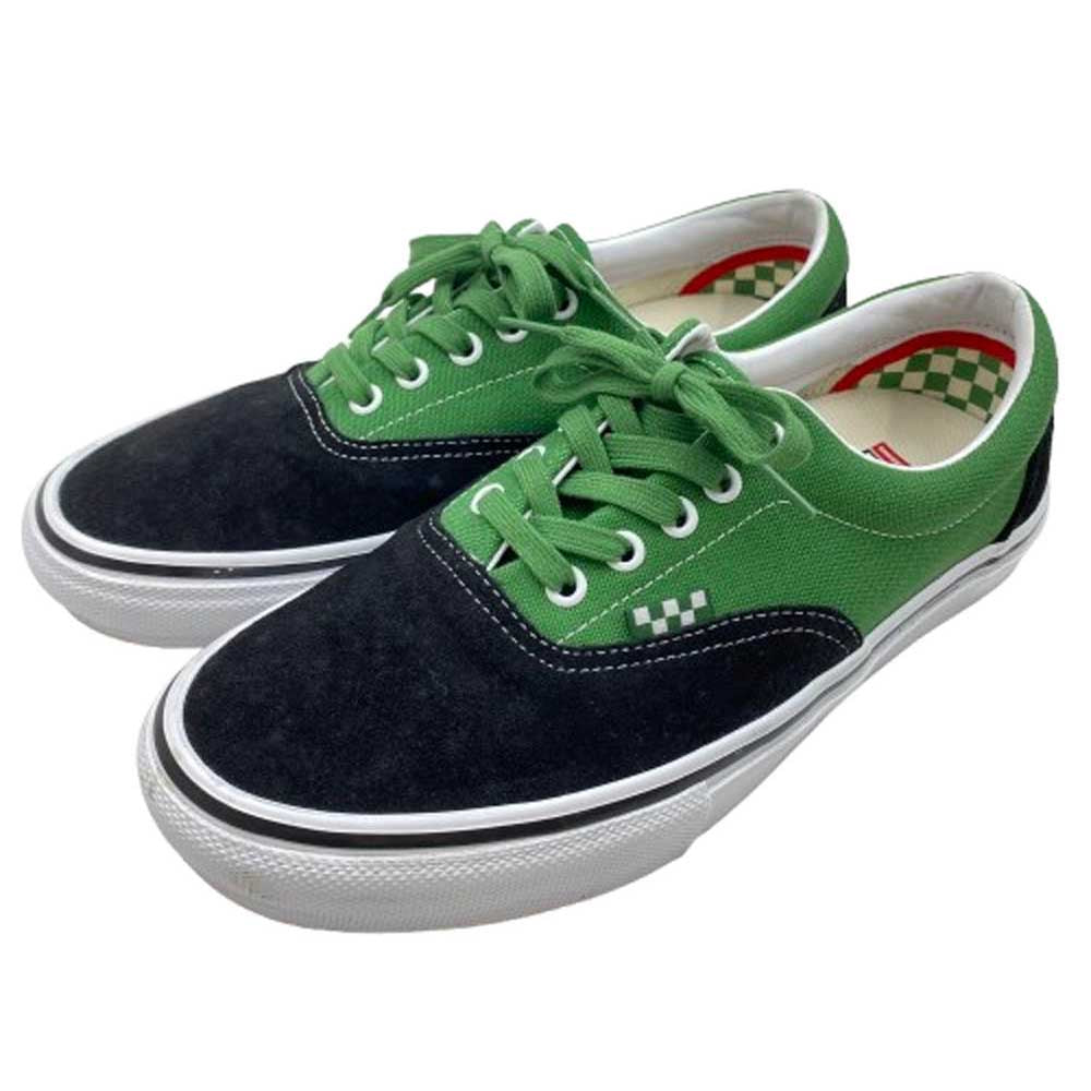 VANS バンズ VN0A5FC93JD Skate Era スケート エラ スニーカー グリーン系 ブラック系 26.5cm【中古】