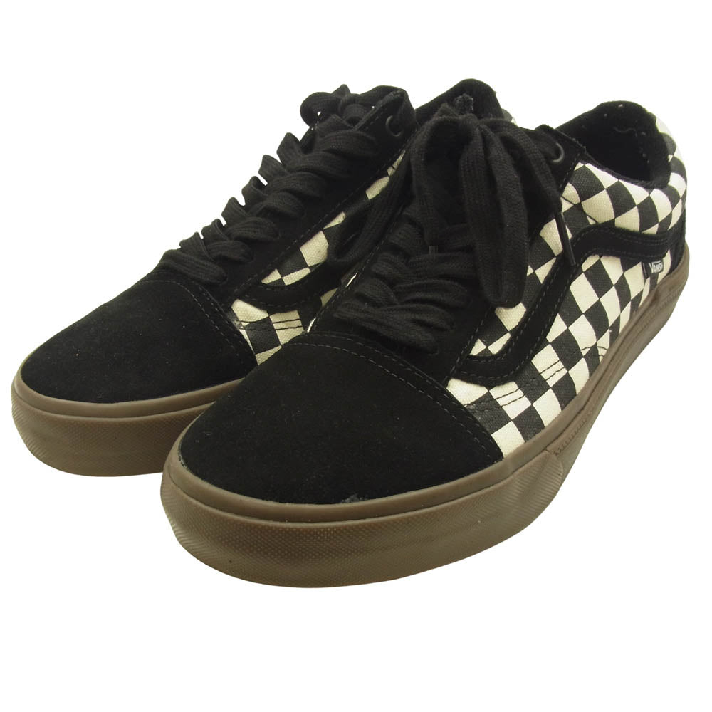 VANS バンズ VN0005UZ39L OLD SKOOL BMX オールドスクール ローカット スニーカー ブラック系 ホワイト系 27cm【中古】