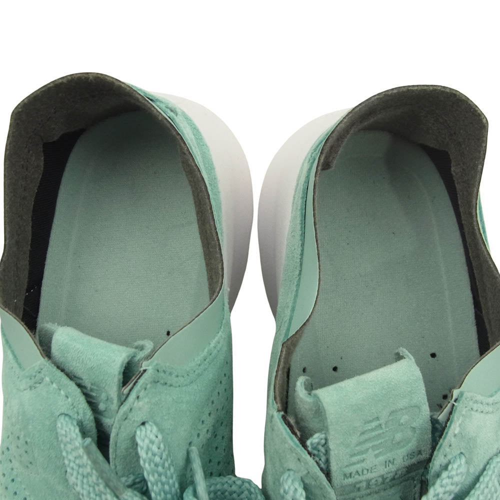 NEW BALANCE ニューバランス ML1978EC USA製 VIBRAM EVAインジェクションソール ローカット スニーカー ライトブルー系 27cm【中古】