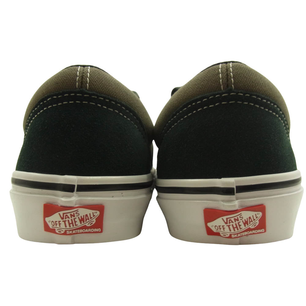 VANS バンズ VN0A5FC99CR Skate Era SCARAB/MILITARY スケート エラ スニーカー グリーン系 27.5cm【美品】【中古】