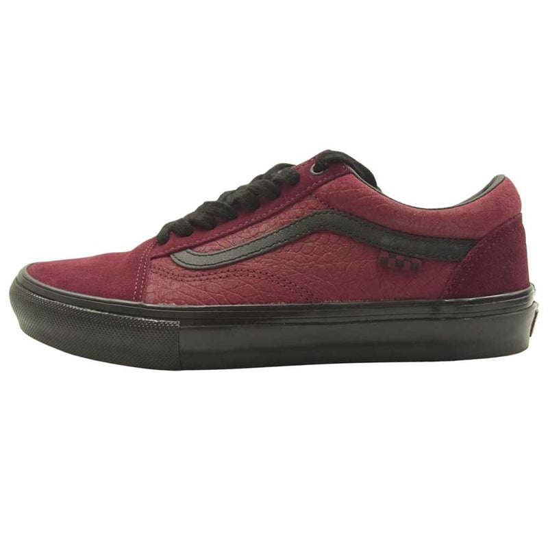 VANS バンズ VN0A5FCB3LK BREANA GEERING OLD SKOOL ブレアナ ゲーリング オールドスクール ローカット スニーカー ワインレッド系 27cm【中古】