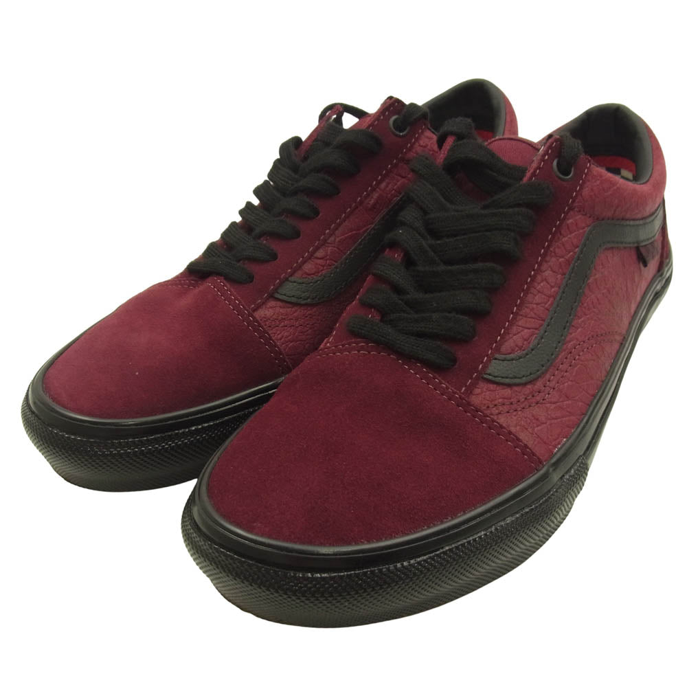 VANS バンズ VN0A5FCB3LK BREANA GEERING OLD SKOOL ブレアナ ゲーリング オールドスクール ローカット スニーカー ワインレッド系 27cm【中古】