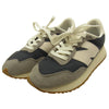 NEW BALANCE ニューバランス MS237SC ビッグNロゴ ローカット スニーカー グレー系 ネイビー系 26.5cm【中古】