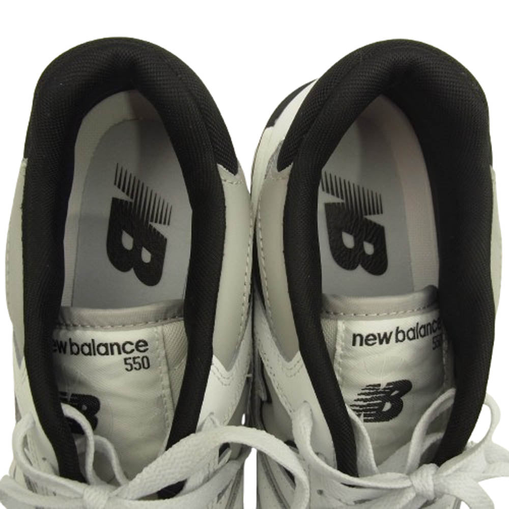 NEW BALANCE ニューバランス BB550NCL BB550 バスケットボールシューズ スニーカー ホワイト系 27cm【中古】