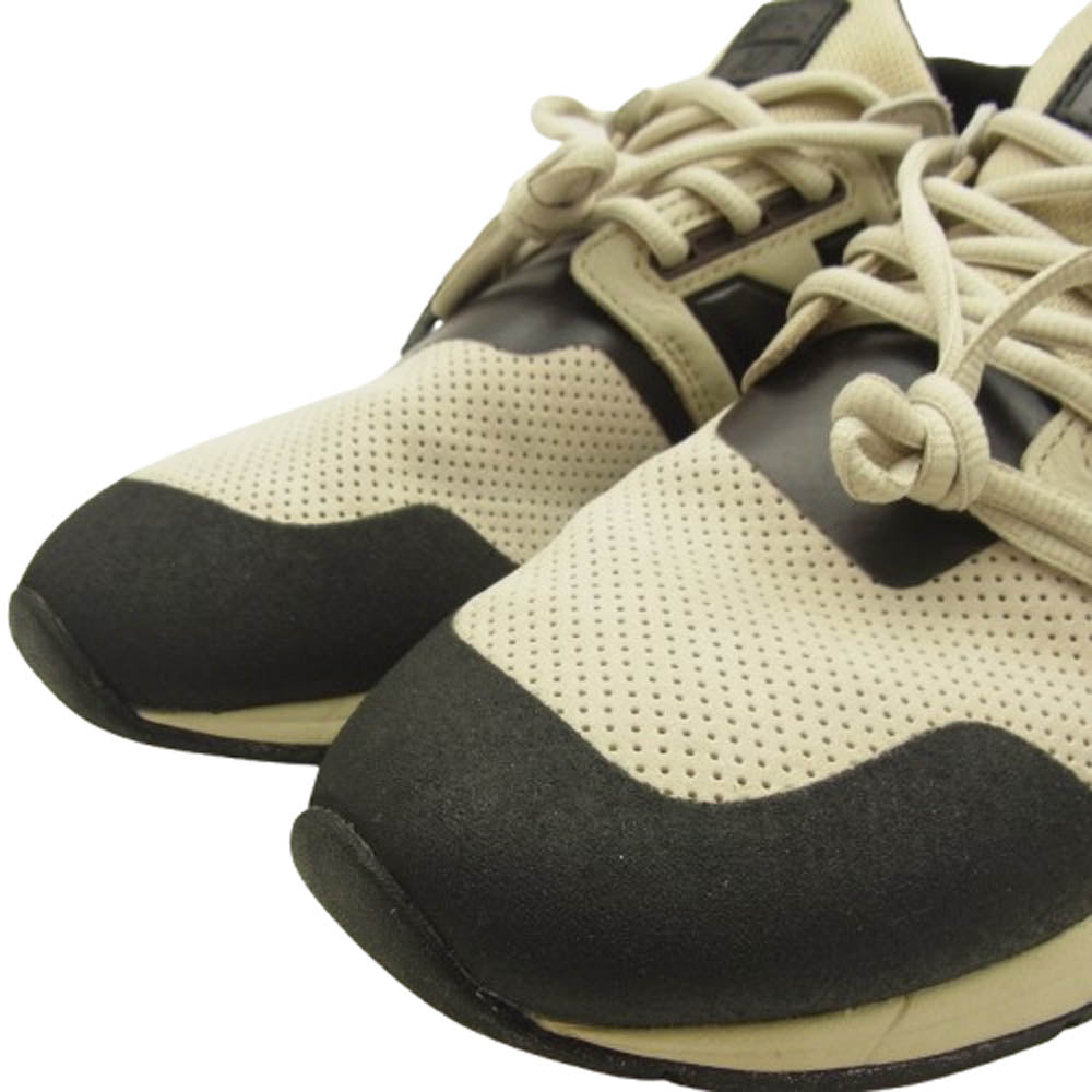 NEW BALANCE ニューバランス MS247DNH × N.HOOLYWOOD EXCHANGE SERVICE エヌハリウッド ローカット スニーカー ホワイト系 ベージュ系 ブラック系 26.5cm【中古】