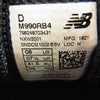 NEW BALANCE ニューバランス M990RB4 USA製 V4 マーキュリーレッド スニーカー レッド系 26cm【中古】