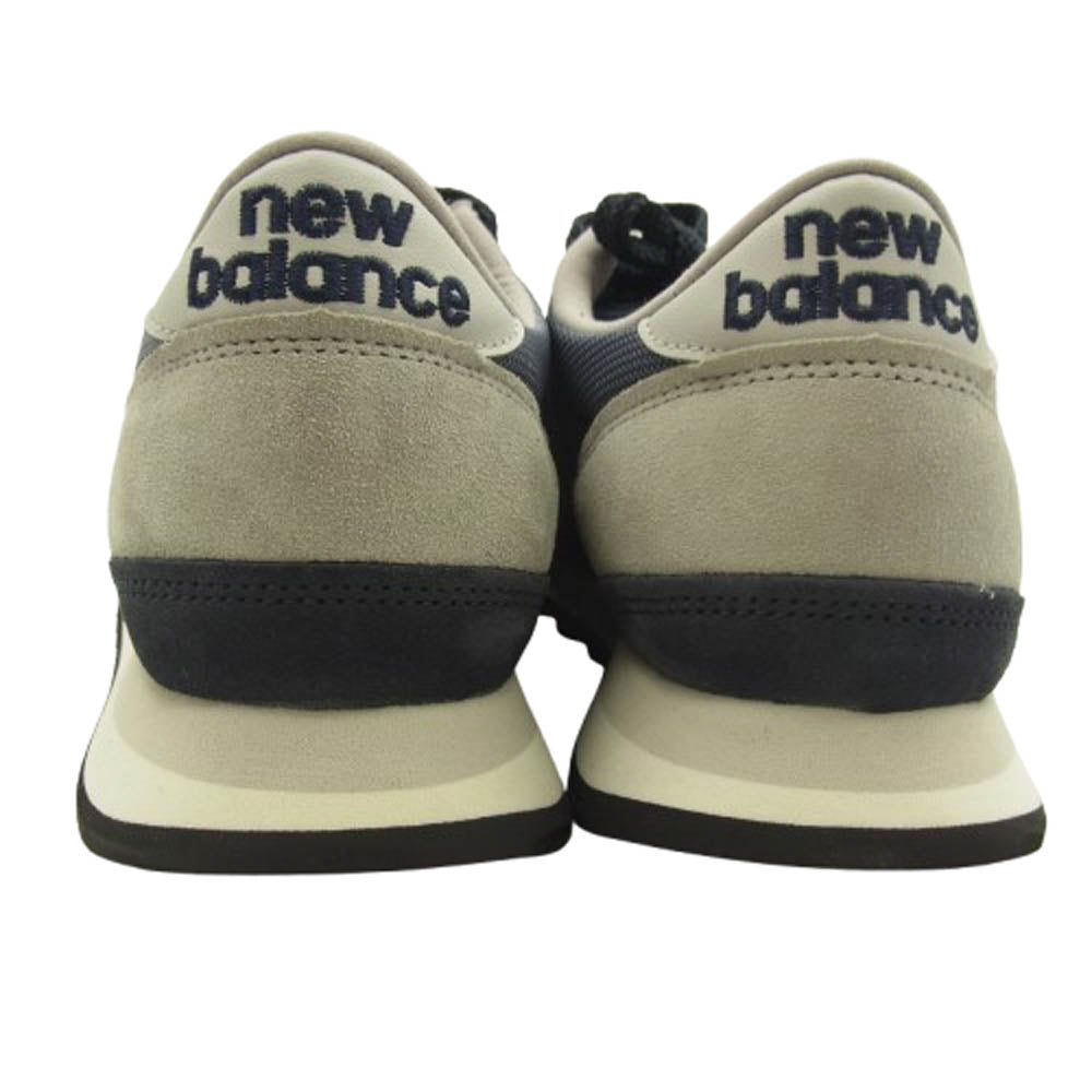 NEW BALANCE ニューバランス M730NNG 英国製 ネイビー ローカット スニーカー ネイビー系 27.5cm【中古】