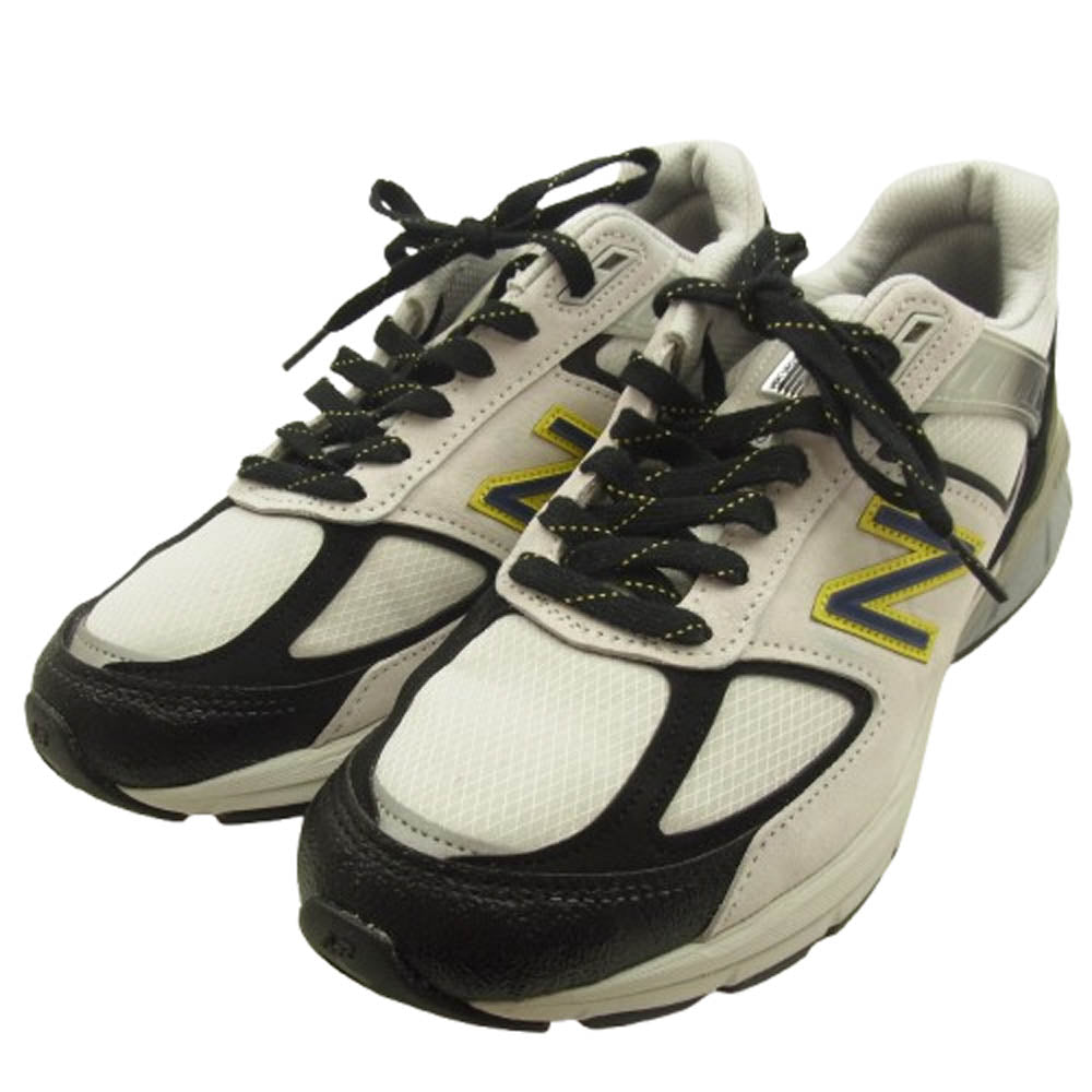NEW BALANCE ニューバランス M990SB5 USA製 SB5 シルバー/ブラック ローカット スニーカー 26.5cm【中古】
