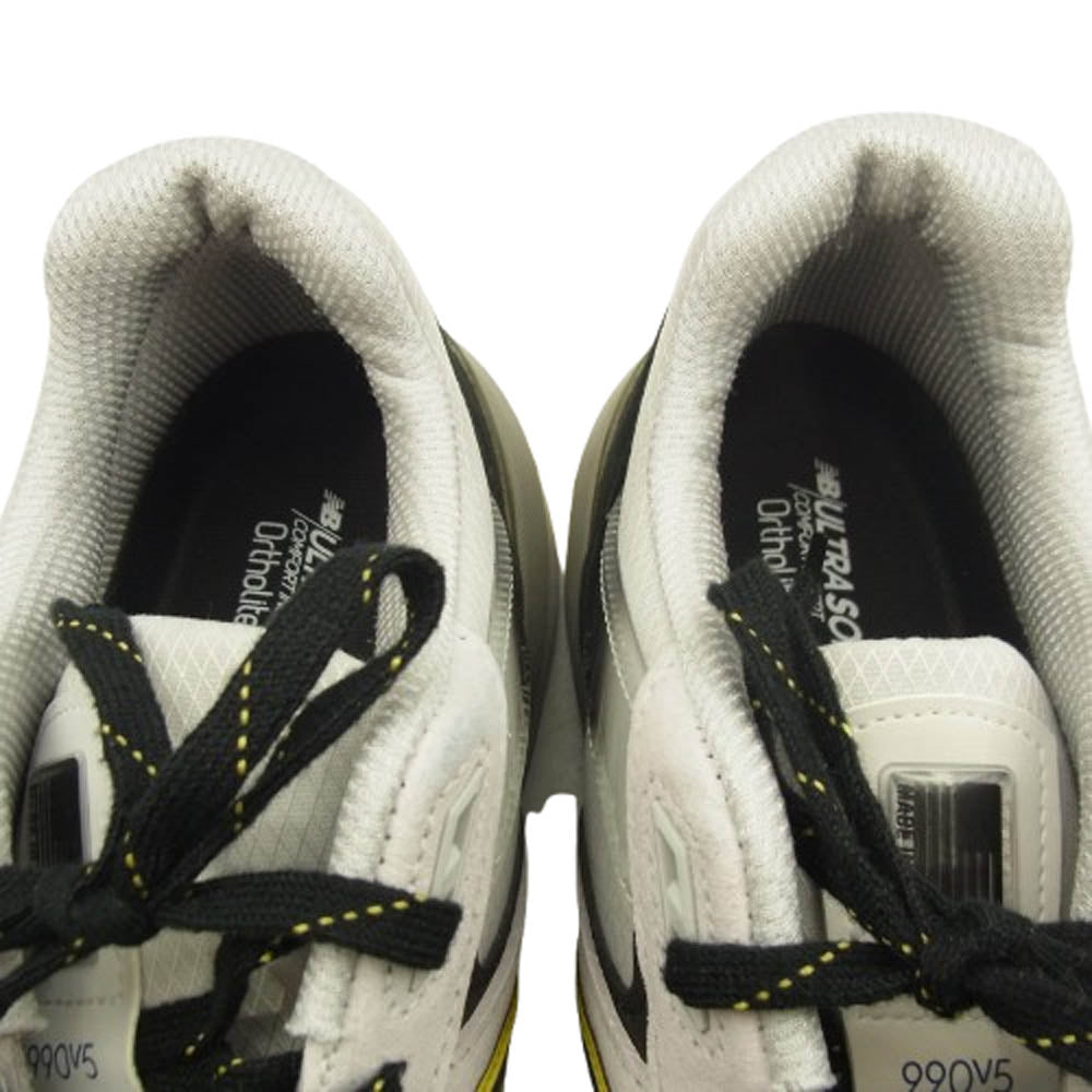 NEW BALANCE ニューバランス M990SB5 USA製 SB5 シルバー/ブラック ローカット スニーカー 26.5cm【中古】
