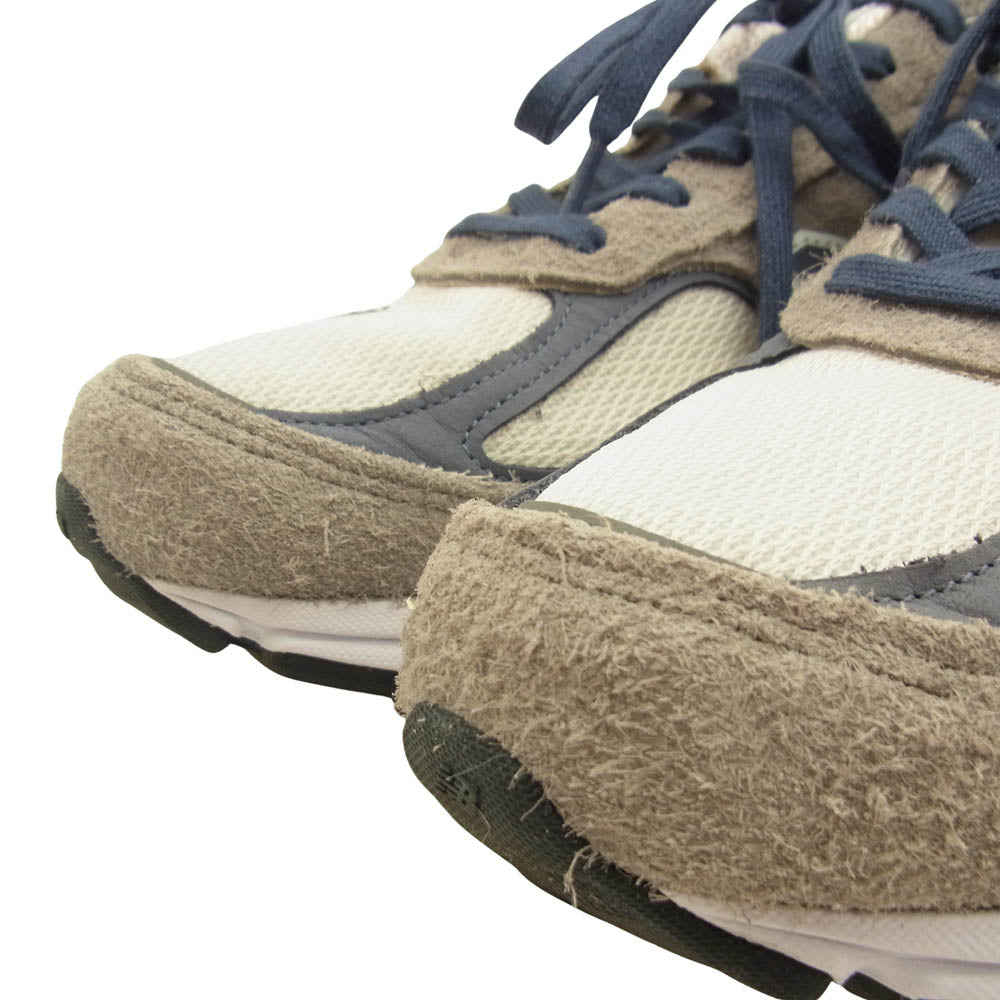 NEW BALANCE ニューバランス U990TA4 USA製 V4 グレー/スレートブルー ローカット スニーカー グレー系 27cm【美品】【中古】