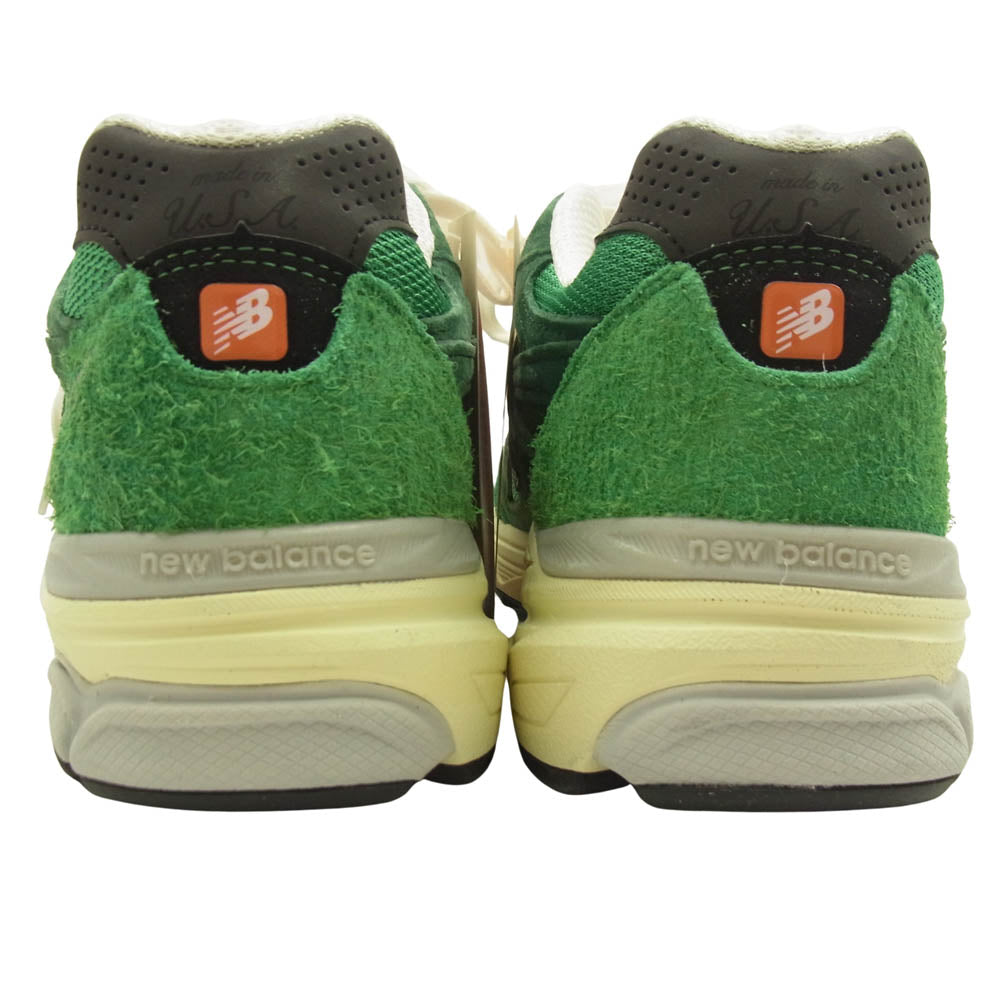 NEW BALANCE ニューバランス M990GG3 USA製 V3 グリーン/イエロー ローカット スニーカー グリーン系 27cm【新古品】【未使用】【中古】