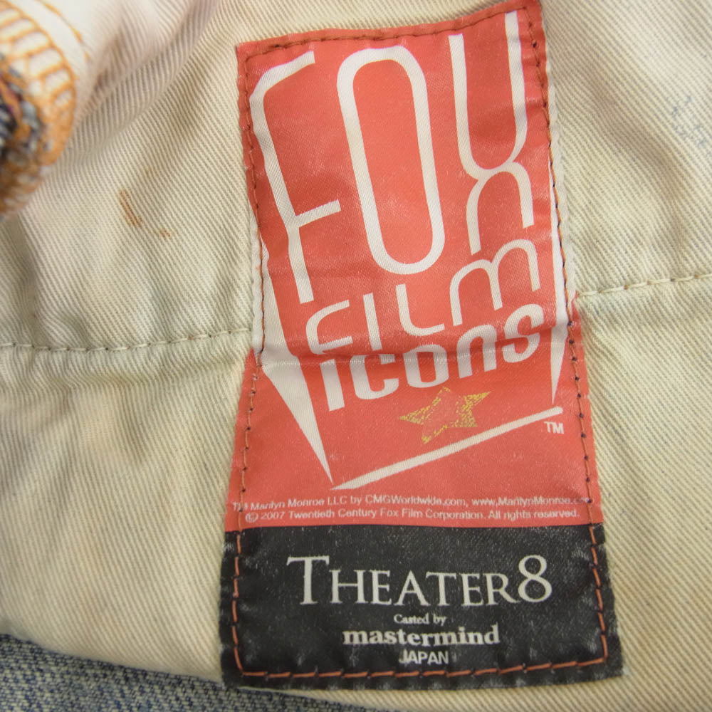 mastermind JAPAN マスターマインドジャパン Theater8 シアター8 ジーンズ デニム パンツ インディゴブルー系 S【中古】