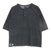 CHROME HEARTS クロムハーツ（原本無） ヘンリーネック スクロールラベル プリント 七分袖 カットソー グレー系 L【中古】