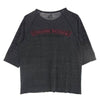 CHROME HEARTS クロムハーツ（原本無） ヘンリーネック スクロールラベル プリント 七分袖 カットソー グレー系 L【中古】