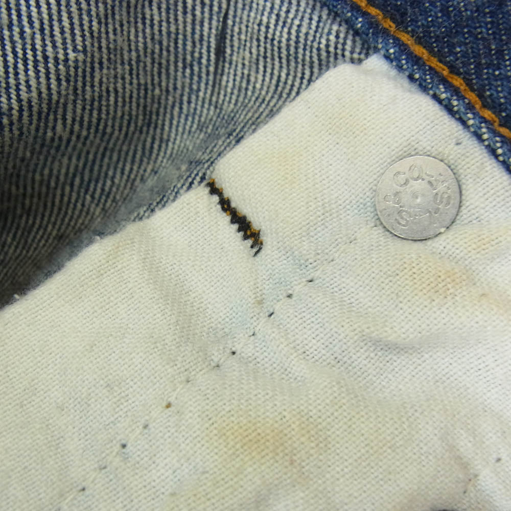 Levi's リーバイス Vintage ヴィンテージ 70’s 78年モデル 66後期 501 ボタンフライ セルビッチ デニムパンツ スモールe ボタン裏刻印6 インディゴブルー系 34【中古】