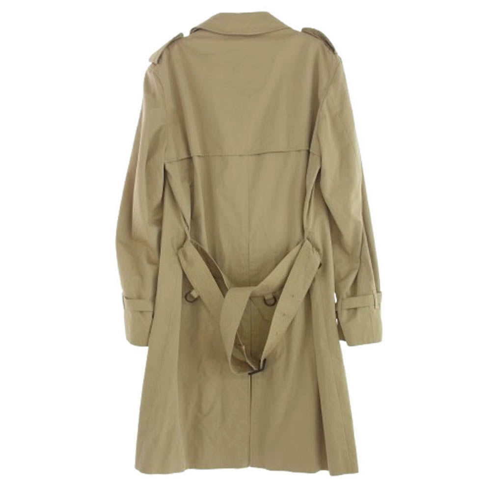 Aquascutum アクアスキュータム A9550008-83 83型 裏地チェック柄 トレンチコート ベージュ系 42【中古】
