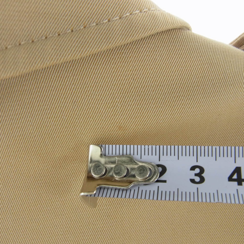 Aquascutum アクアスキュータム A9550008-83 83型 裏地チェック柄 トレンチコート ベージュ系 42【中古】