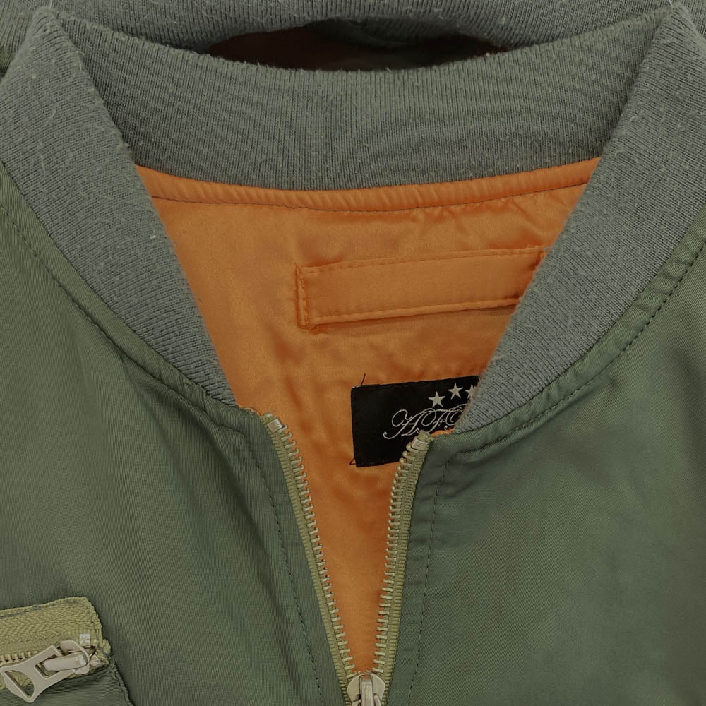 フォステクス・ガーメンツ ワッペンデザイン MA-1 フライトジャケット