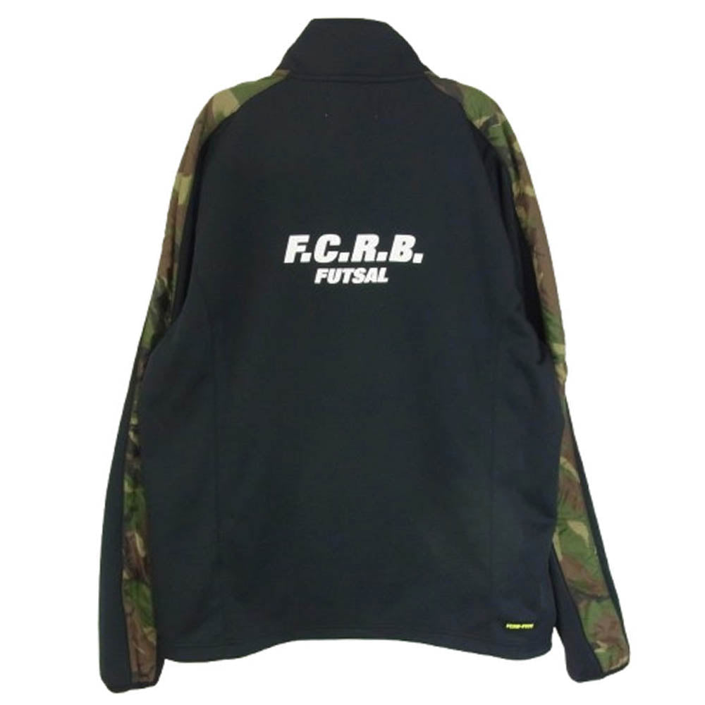 NIKE ナイキ 364963 FCRB Real Bristol エフシー レアル ブリストル カモフラ 迷彩柄 トラック ジャケット ブラック系 M【中古】