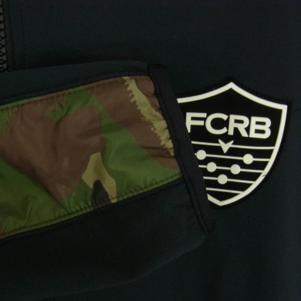 NIKE ナイキ 364963 FCRB Real Bristol エフシー レアル ブリストル カモフラ 迷彩柄 トラック ジャケット ブラック系 M【中古】