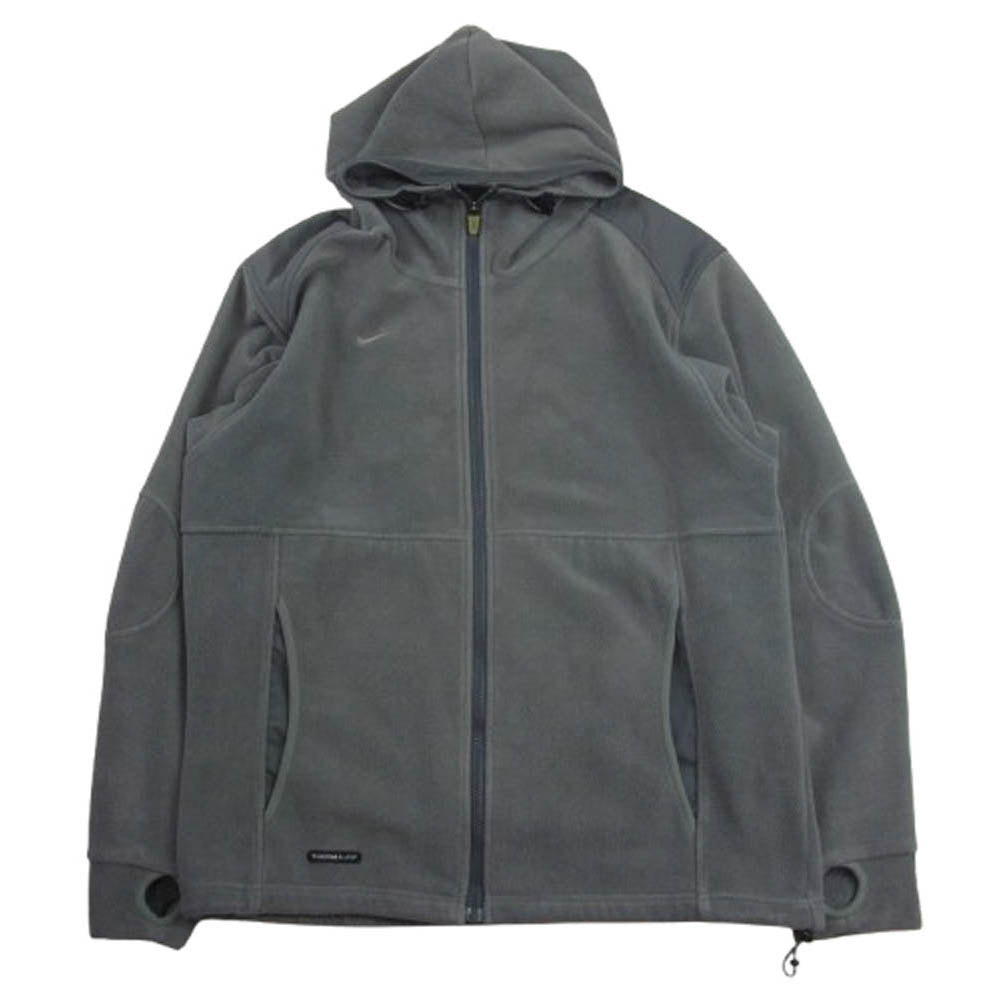 NIKE ナイキ FCRB Real Bristol エフシー レアル ブリストル フリース ジップ パーカー ジャケット グレー系 S【中古】