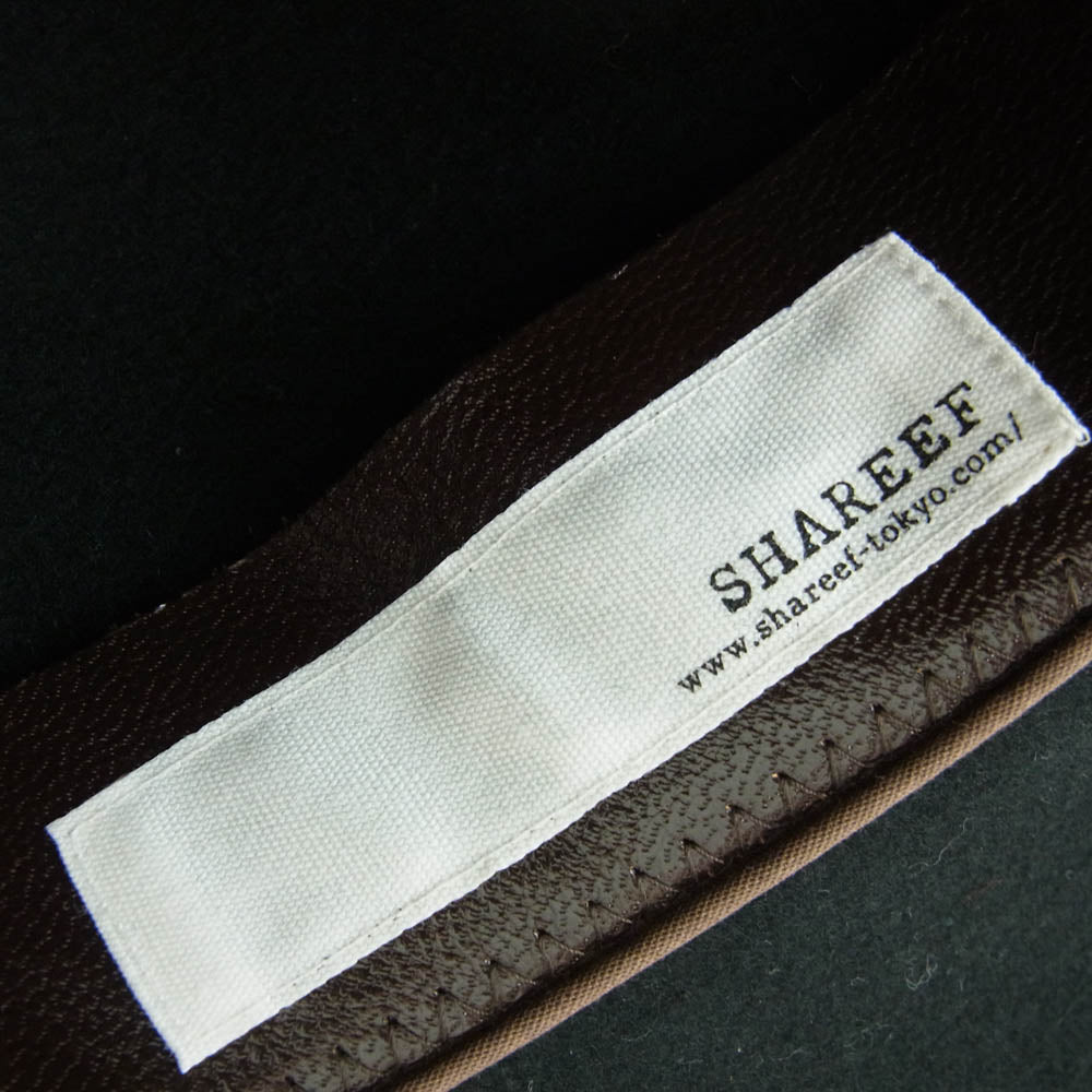 SHAREEF シャリーフ 15719075 WIDE BRIM HAT ウール ハット ブラック系【中古】