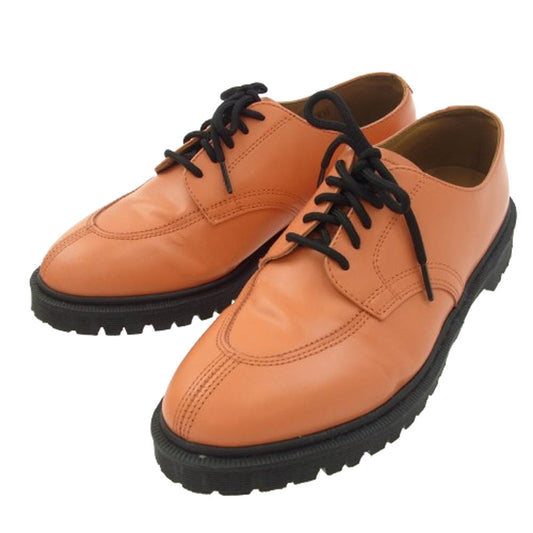 Supreme シュプリーム 21SS 2046 Dr.Martens ドクターマーチン Smooth Leather Oxford Shoes スムース レザー オックスフォード シューズ オレンジ系 UK9【中古】