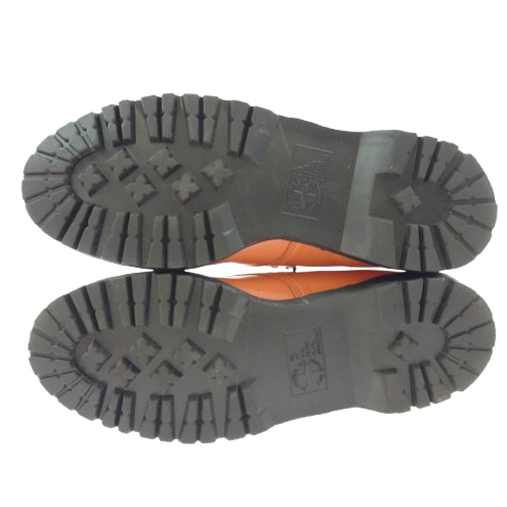 Supreme シュプリーム 21SS 2046 Dr.Martens ドクターマーチン Smooth Leather Oxford Shoes スムース レザー オックスフォード シューズ オレンジ系 UK9【中古】