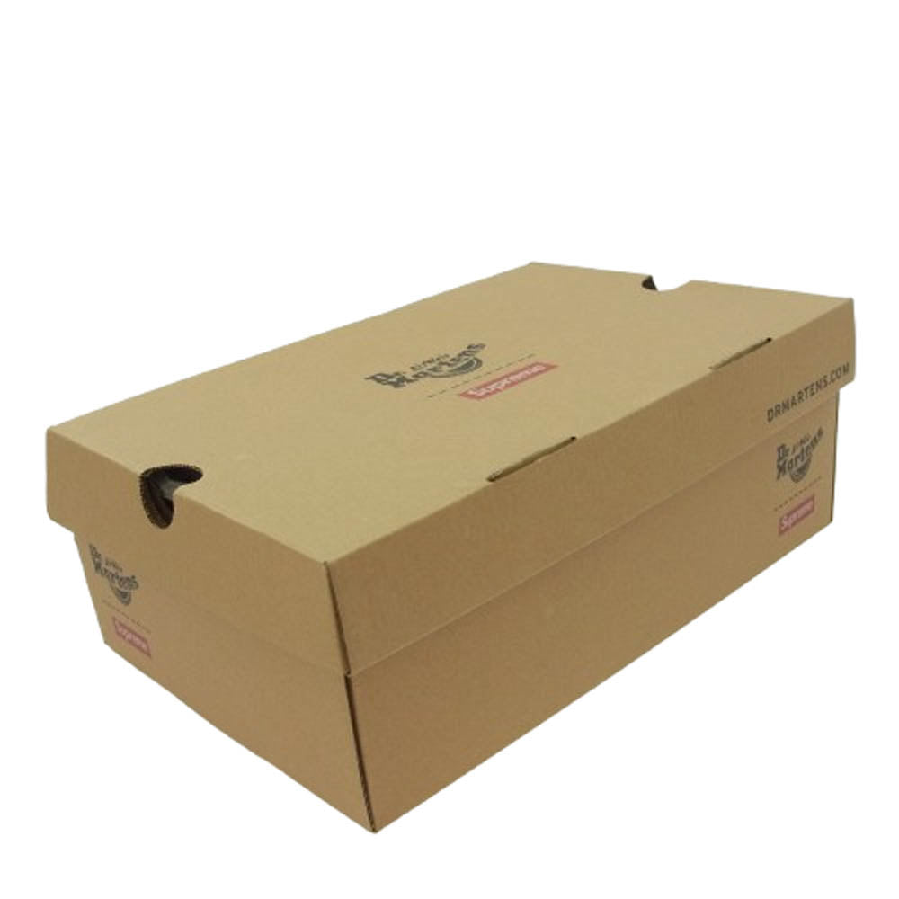 Supreme シュプリーム 21SS 2046 Dr.Martens ドクターマーチン Smooth Leather Oxford Shoes スムース レザー オックスフォード シューズ オレンジ系 UK9【中古】